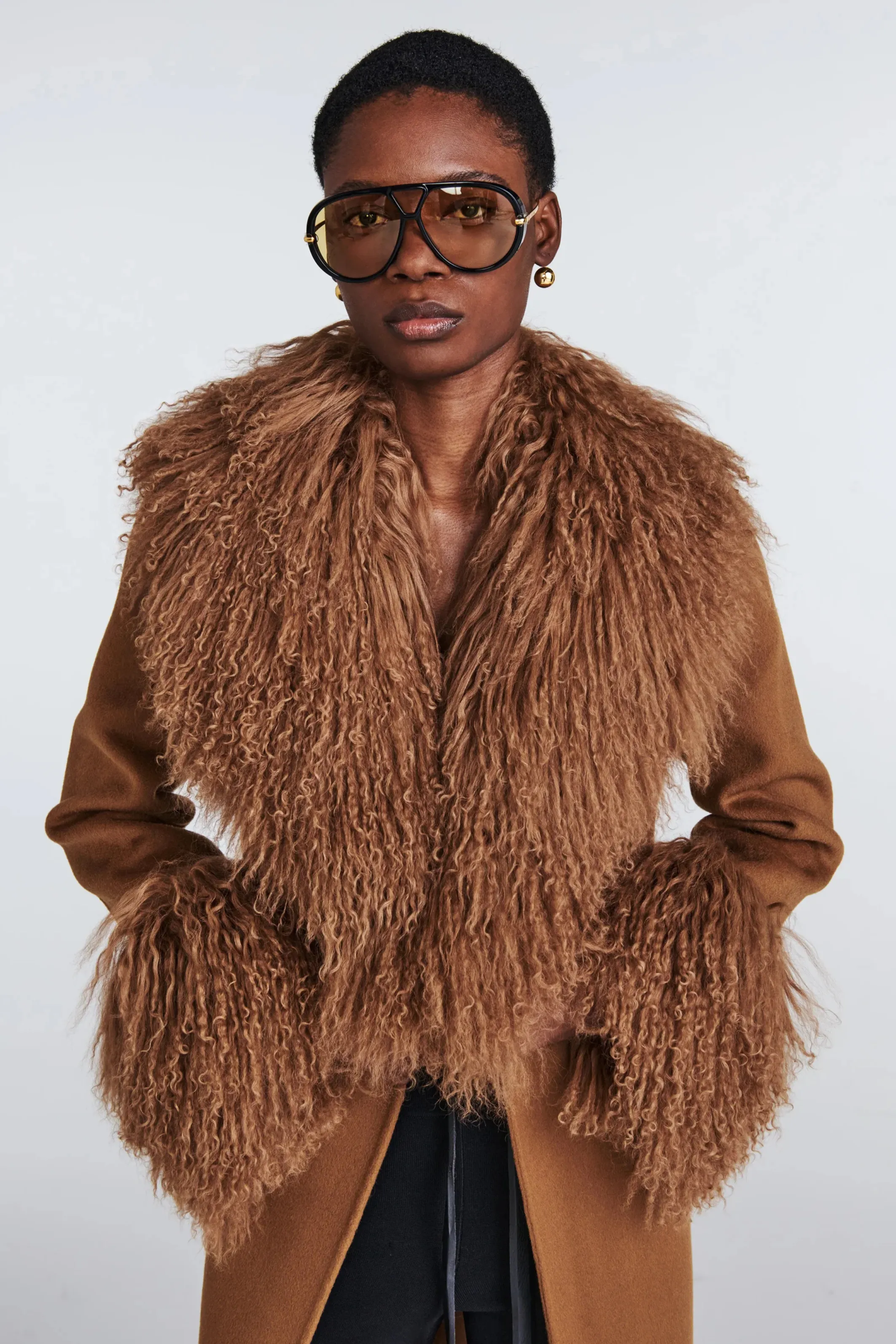 Lily Wool Coat Burnt Sienna sold by Bessette product image thumbnail 4