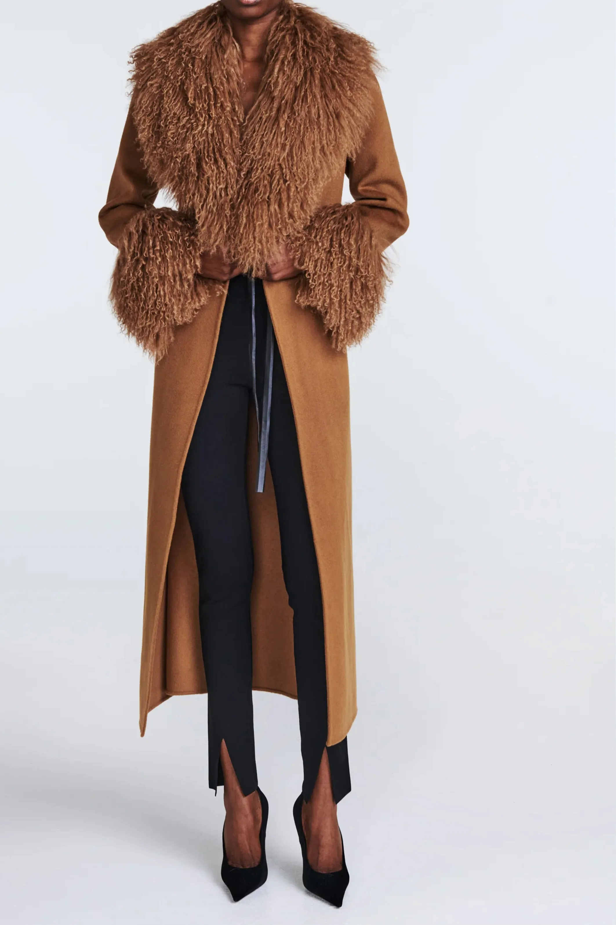 Lily Wool Coat Burnt Sienna sold by Bessette product image thumbnail 2