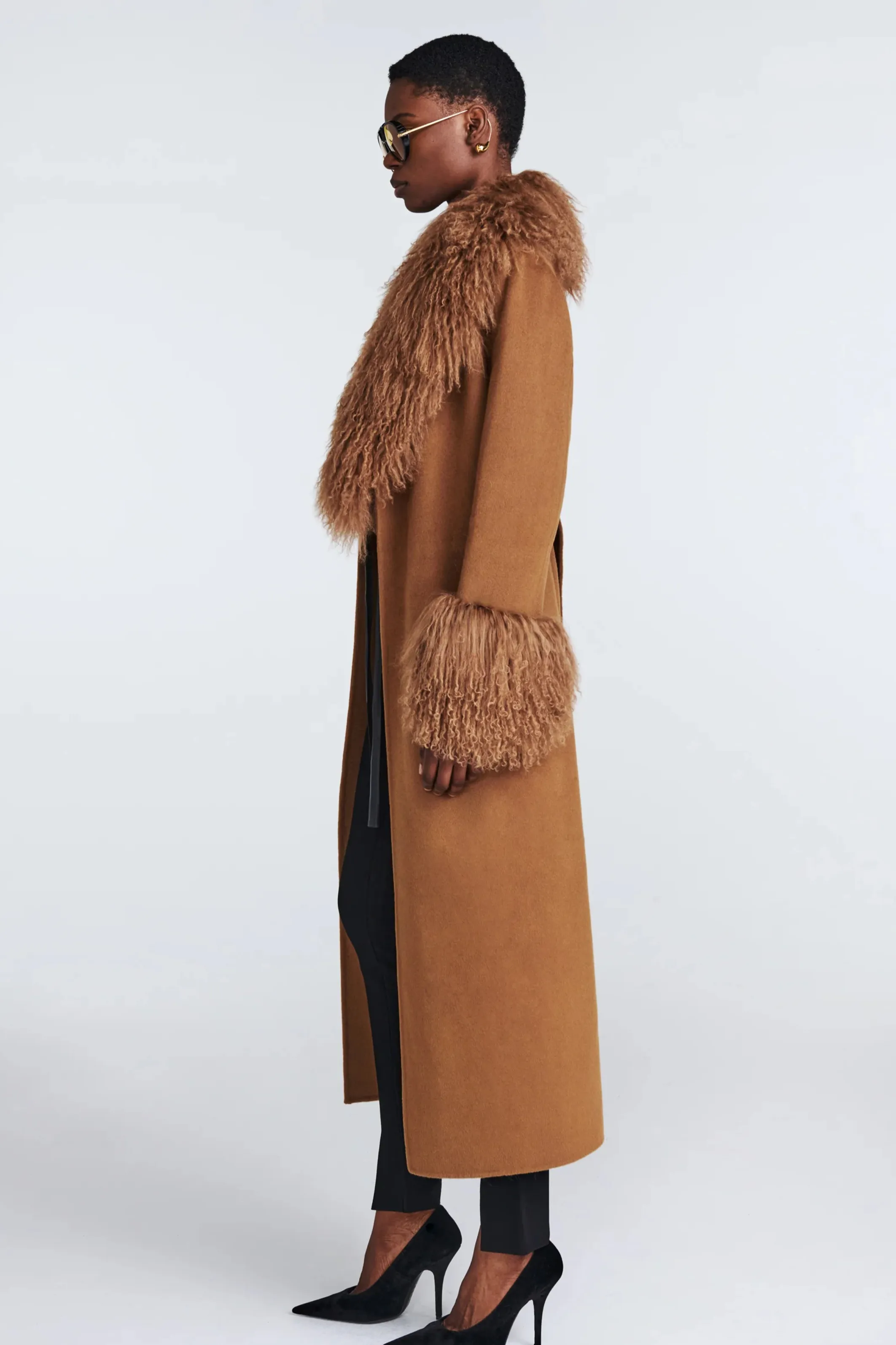 Lily Wool Coat Burnt Sienna sold by Bessette product image thumbnail 3