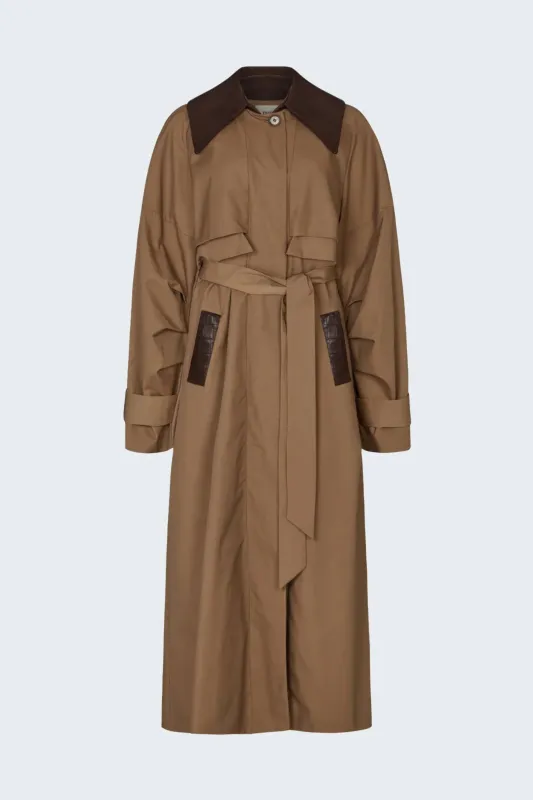 Juliet Canavas Trench made by DUCIE