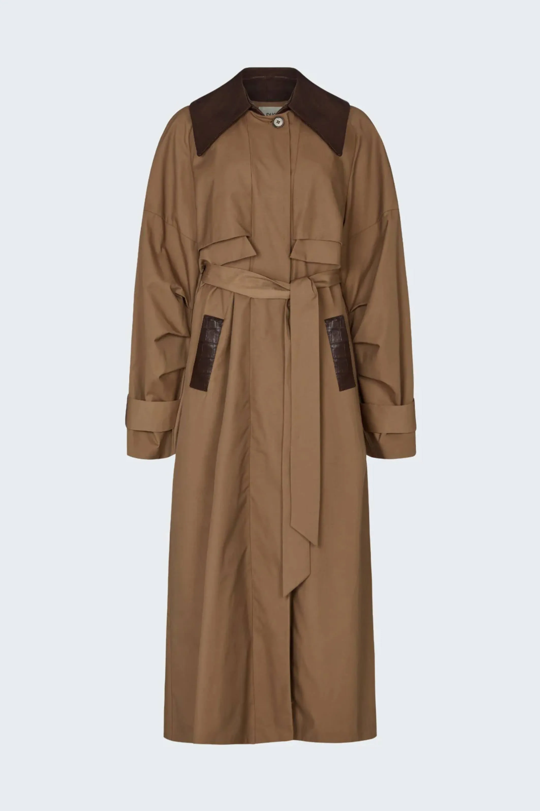Juliet Canavas Trench sold by Bessette