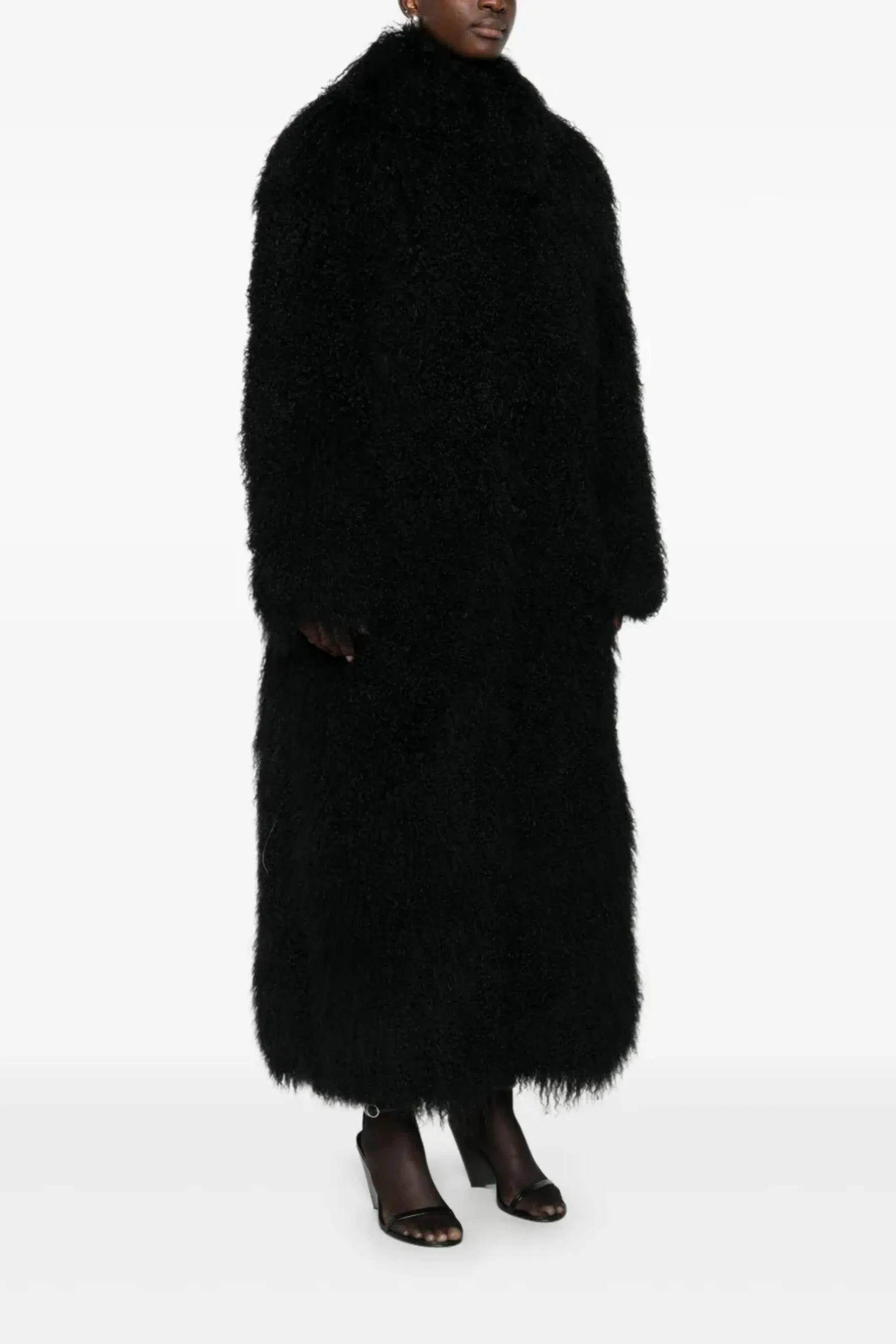 Faye Shearling Coat Black sold by Bessette product image thumbnail 4