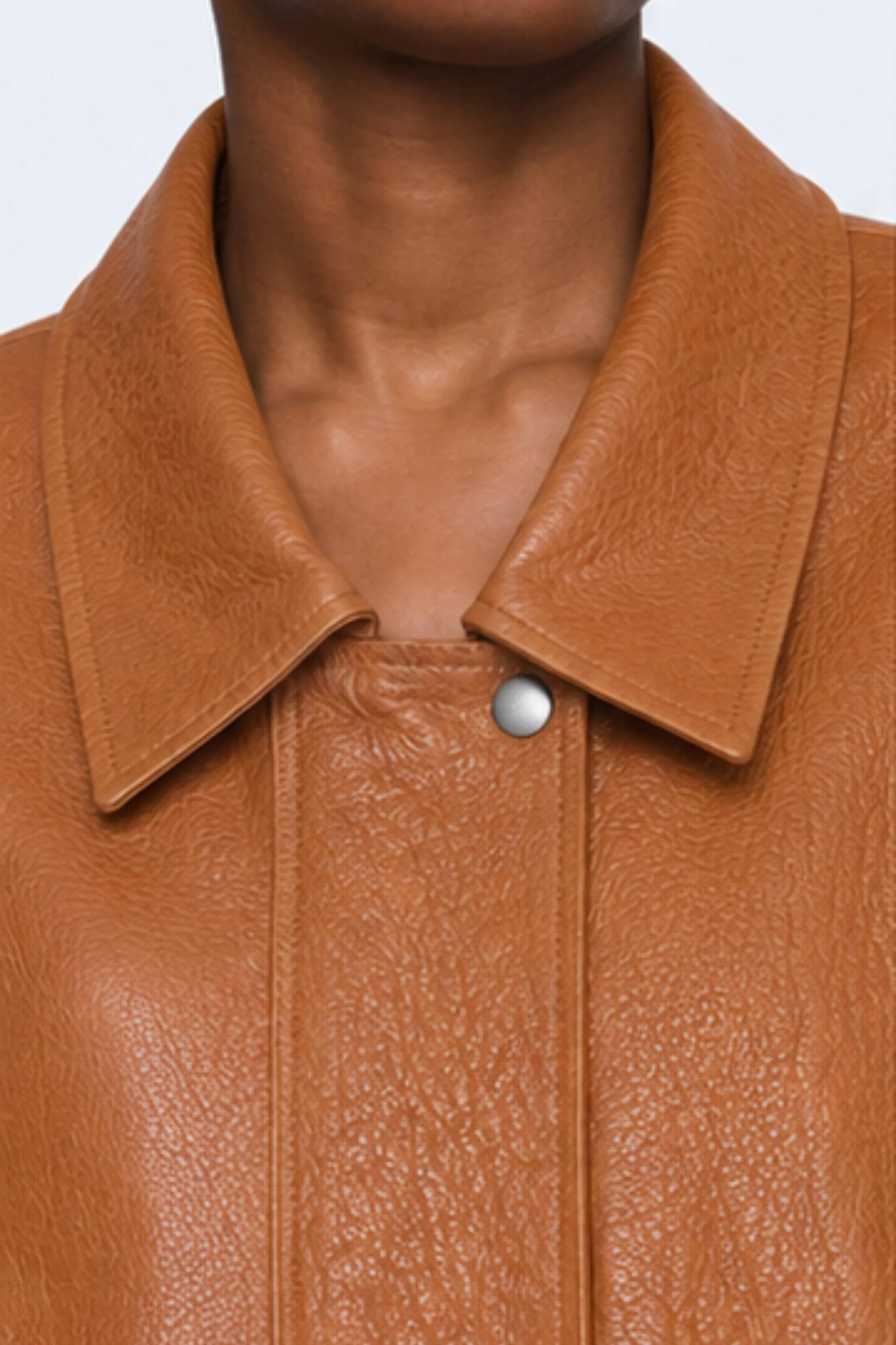 Opal Leather Jacket cognac sold by Bessette product image thumbnail 3