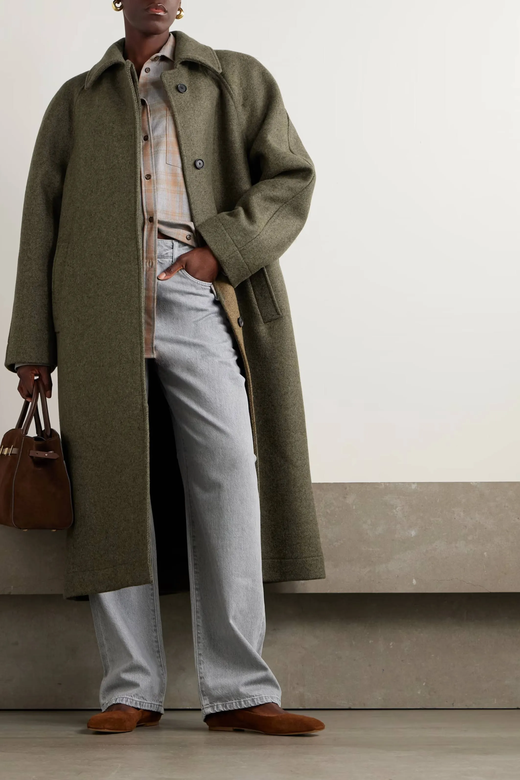 Textured wool coat sold by Bessette product image thumbnail 2
