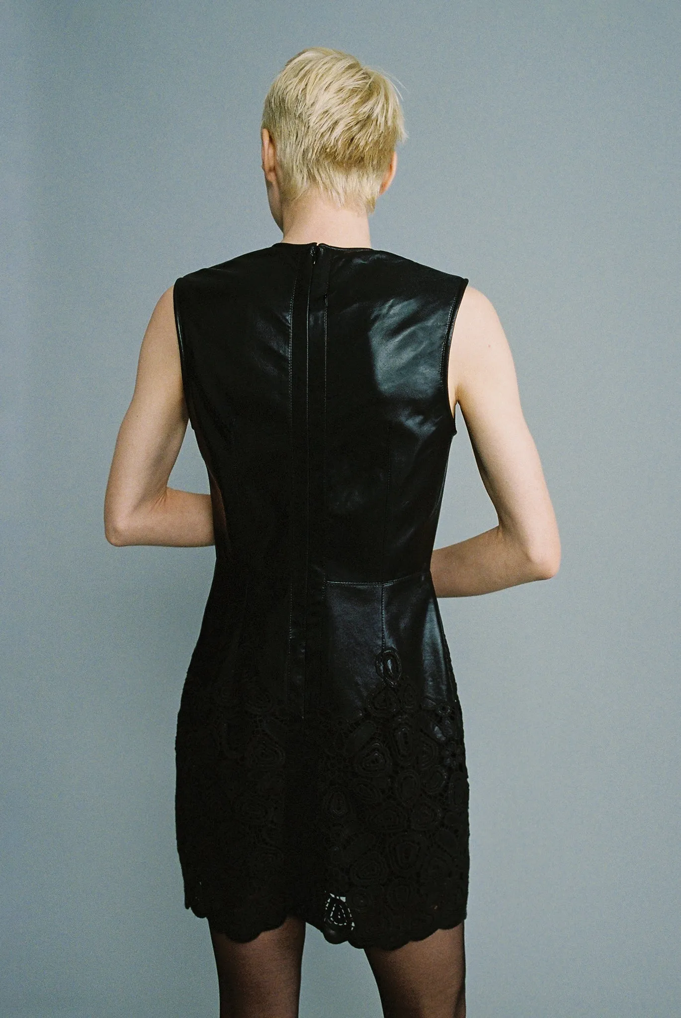 SABINA MUSAYEV Obsidian Mini Dress - Black sold by Bonvion product image thumbnail 2