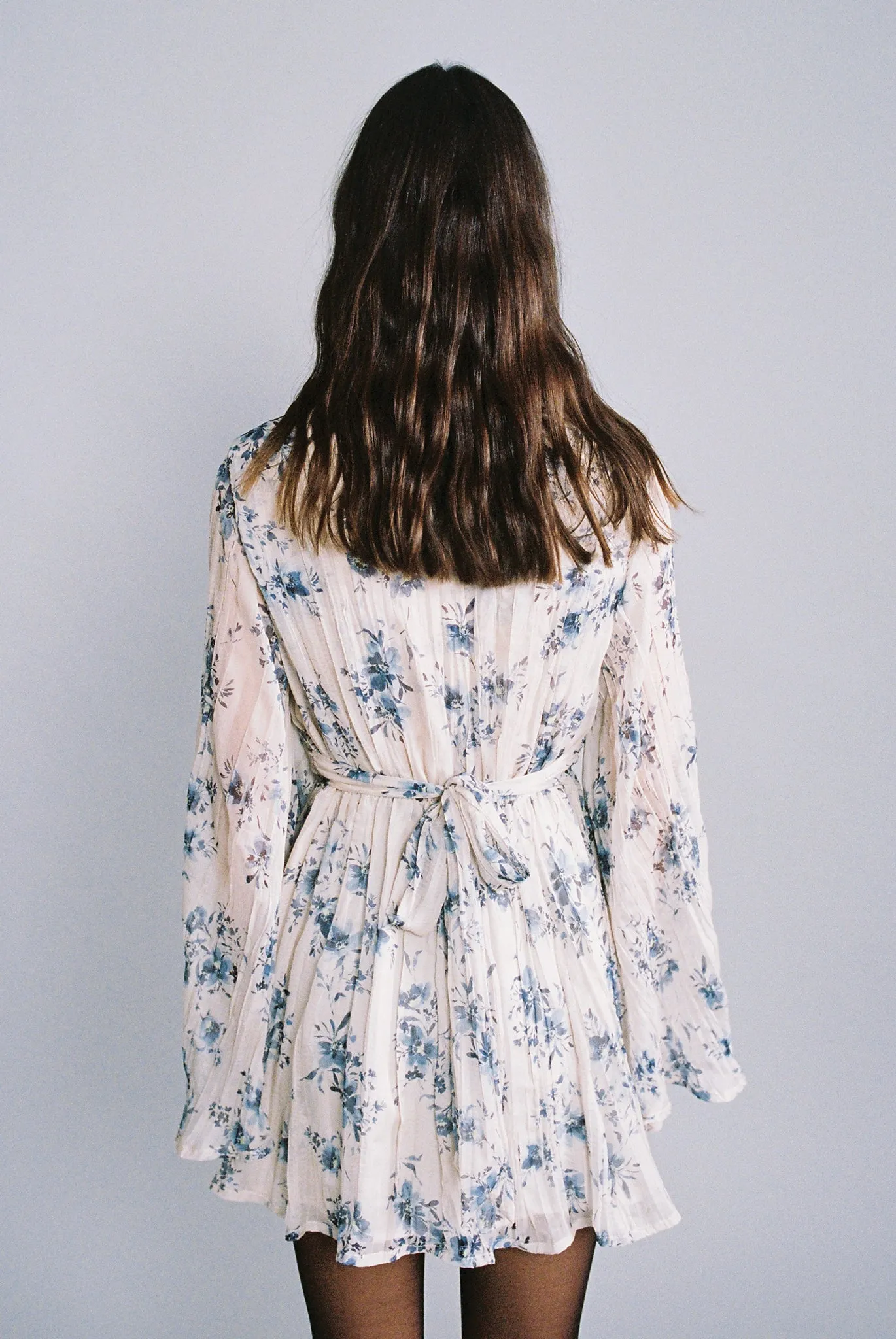 SABINA MUSAYEV Flare Mini Dress - Off-White Print sold by Bonvion product image thumbnail 3