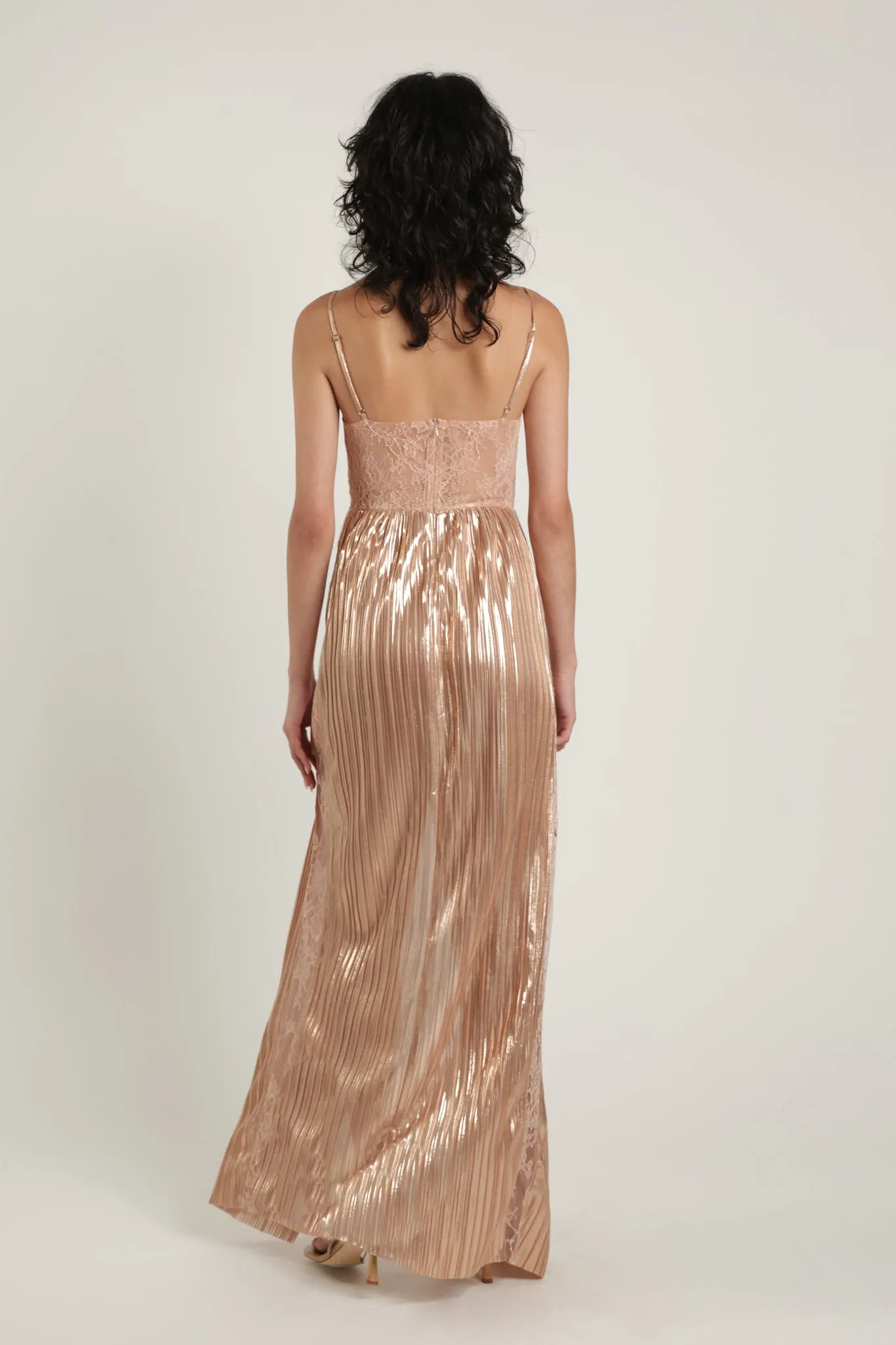 SABINA MUSAYEV Flynn Dress - Rose Gold sold by Bonvion product image thumbnail 3