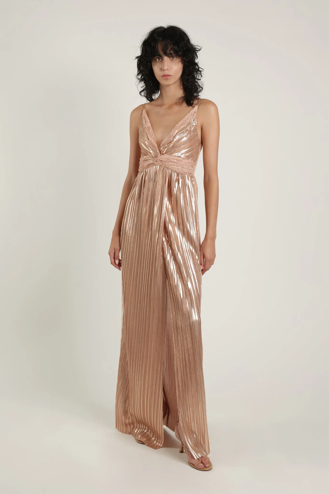 SABINA MUSAYEV Flynn Dress - Rose Gold sold by Bonvion