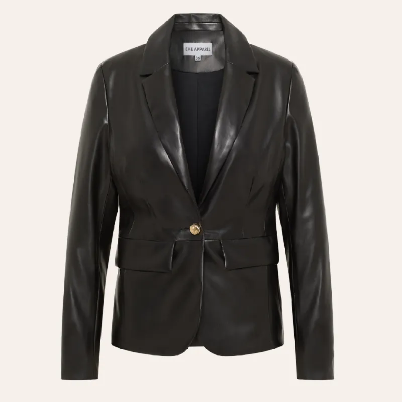 EHE Apparel Zoé Blazer - Black sold by Bonvion