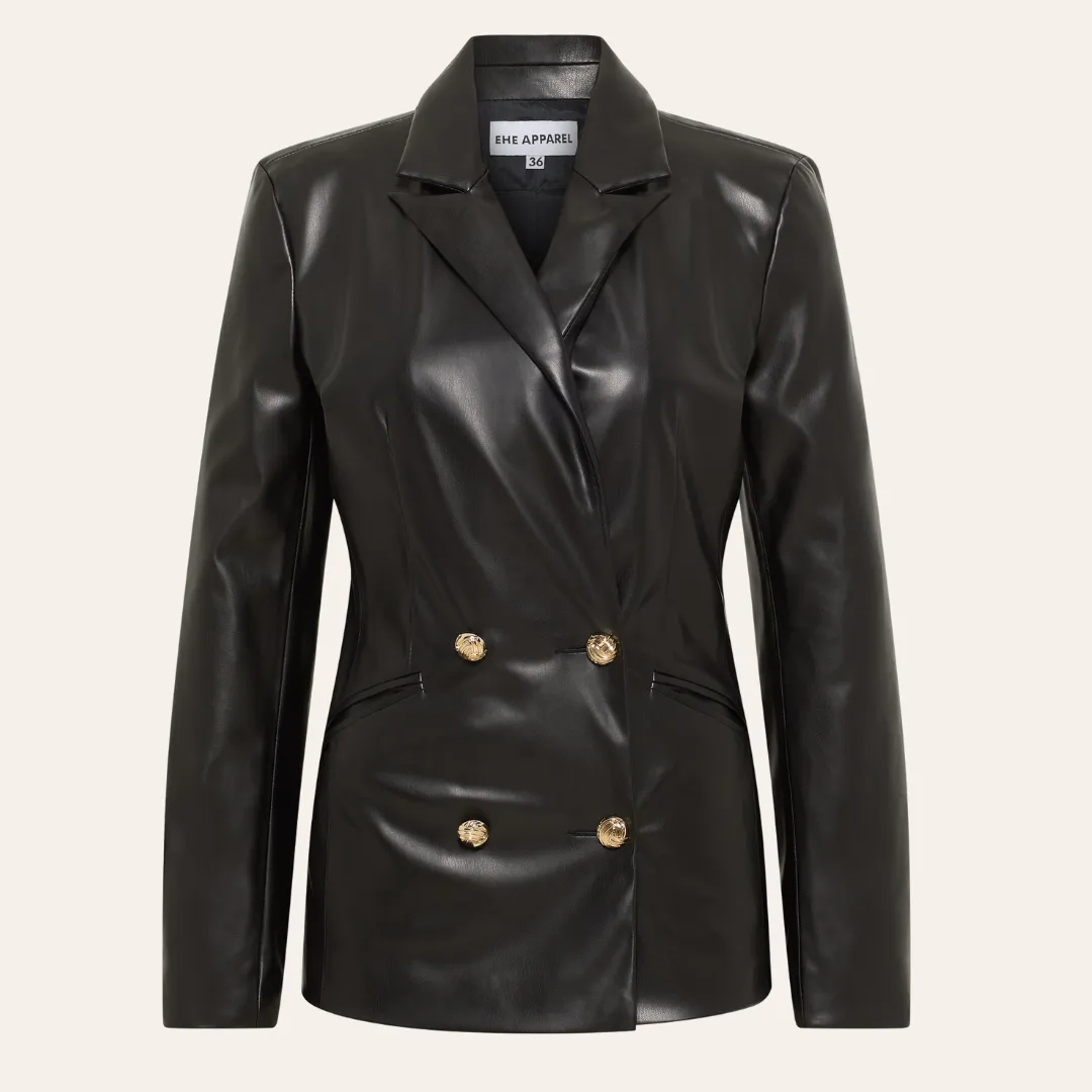 EHE Apparel Willow Blazer - Black sold by Bonvion