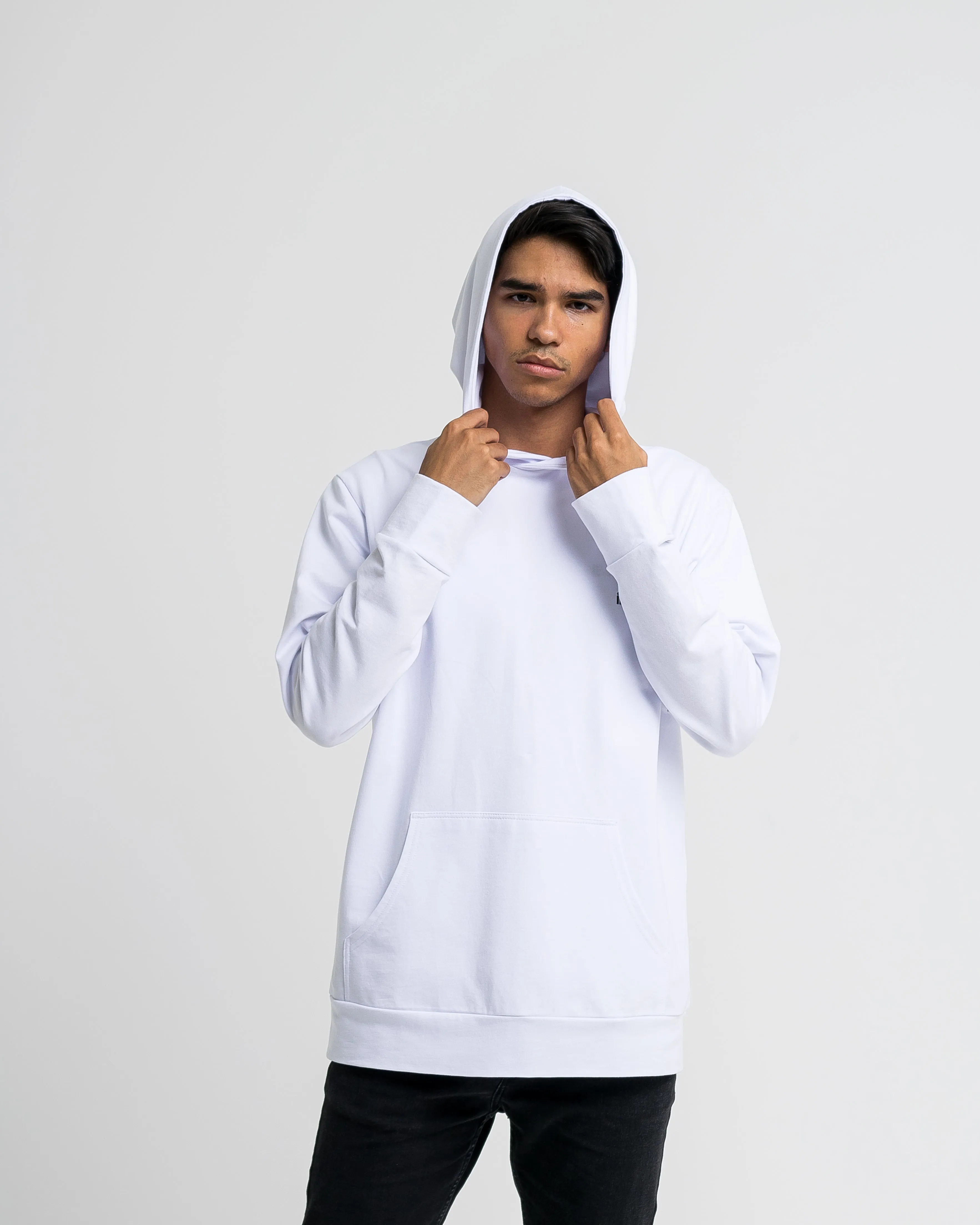 EHE Apparel Embroidered logo Hoodie - White sold by Bonvion product image thumbnail 5