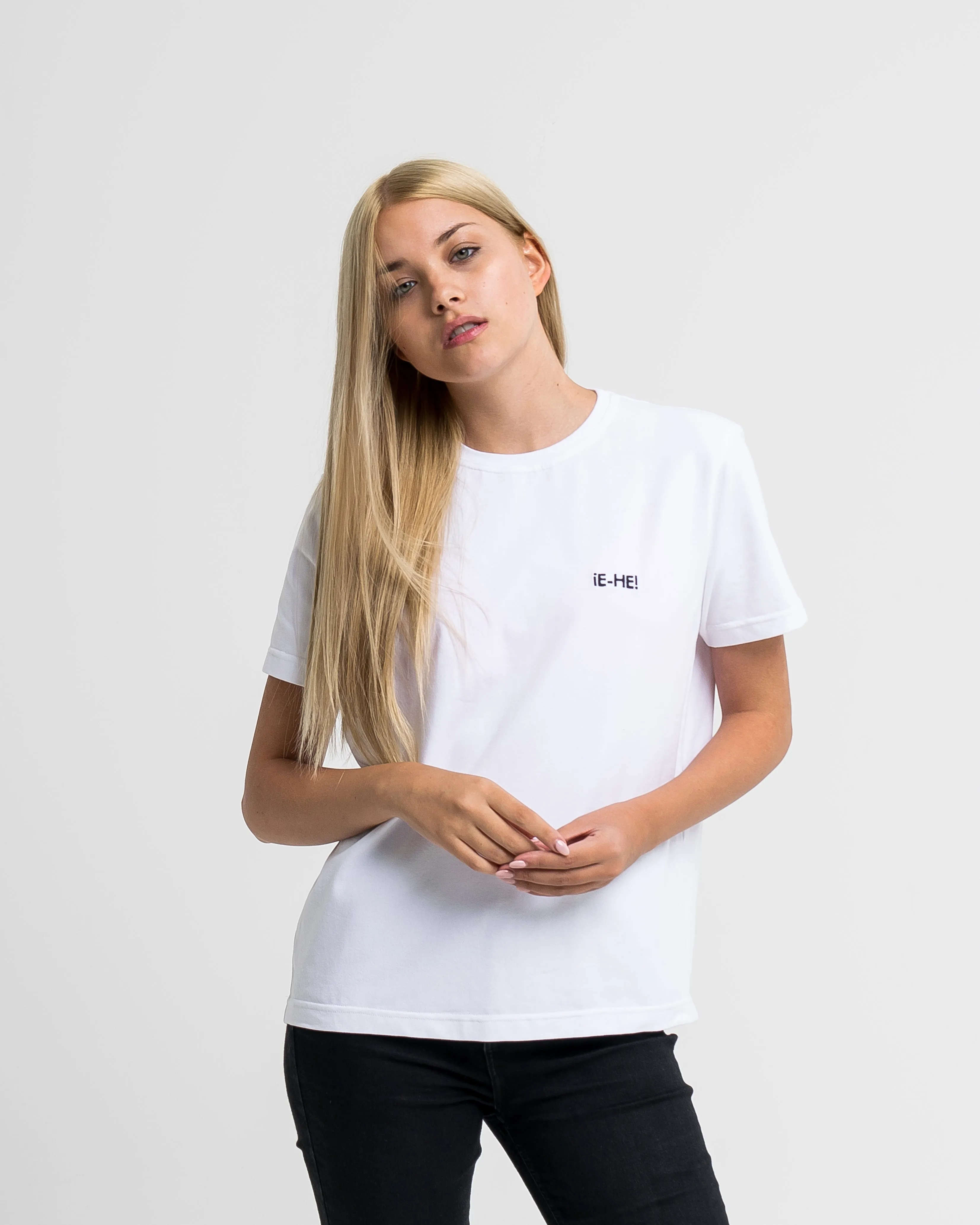 EHE Apparel Embroidered logo T-shirt - White sold by Bonvion product image thumbnail 3