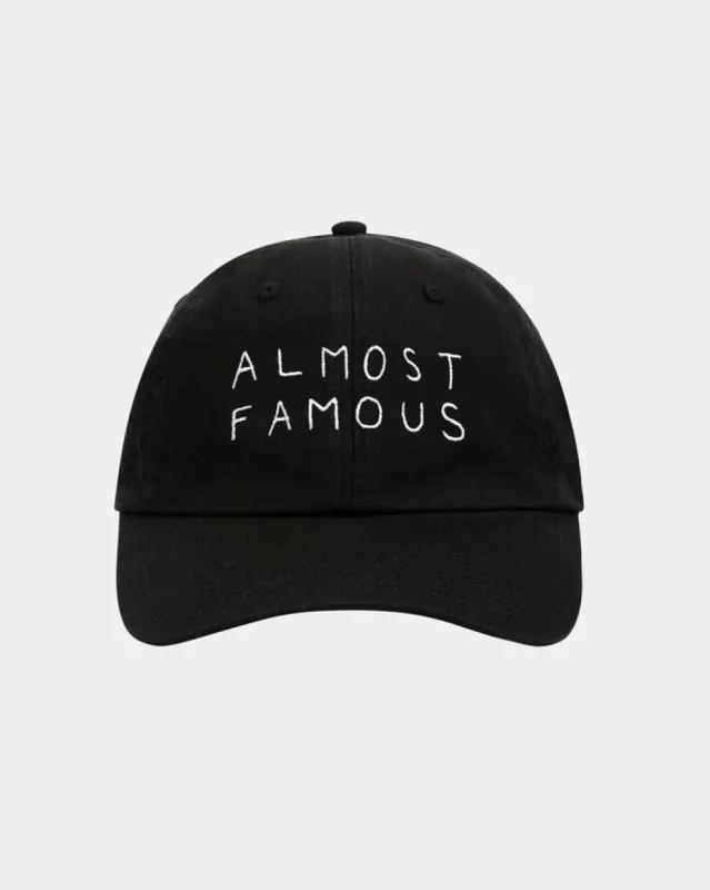 Nasaseasons Almost famous embroidered baseball hat - Black sold by Bonvion