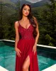 NICOLETTA Cynthia Gown - Ruby sold by Bonvion