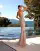 NICOLETTA Lina Gown - Dusty Pink sold by Bonvion