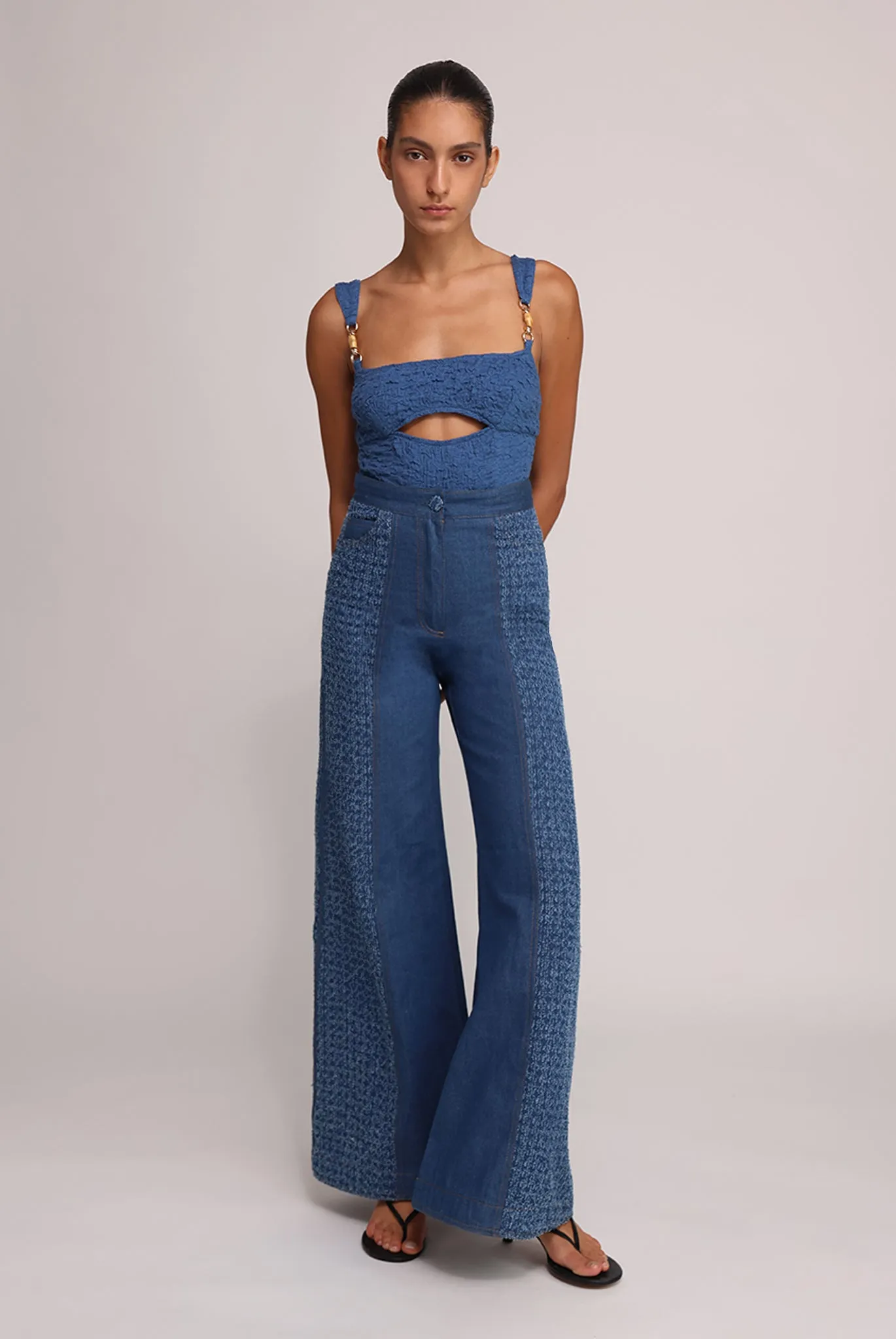 SABINA MUSAYEV Ace Pants - Dark Blue sold by Bonvion product image thumbnail 3