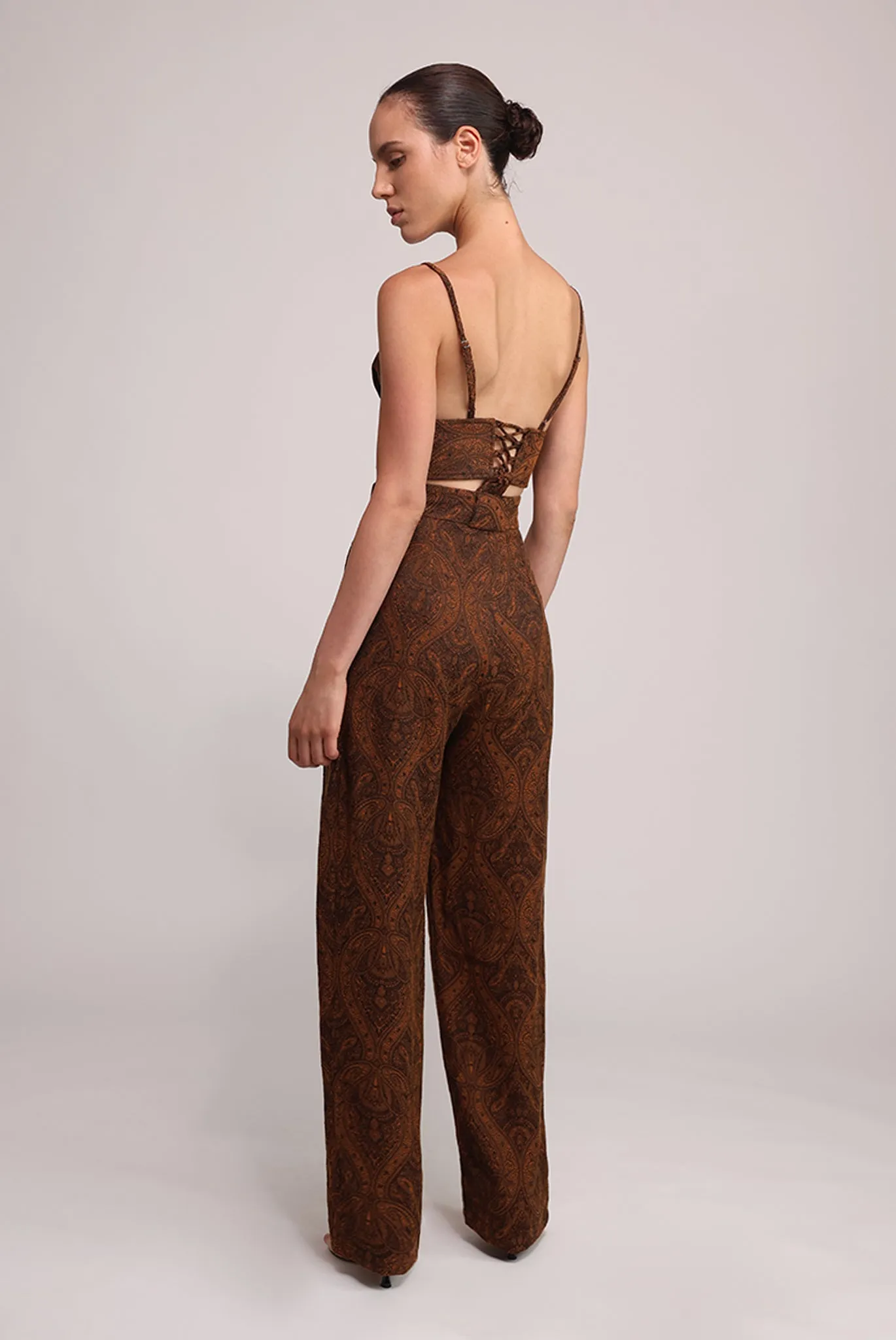 SABINA MUSAYEV Cameron Pants - Black/Rust sold by Bonvion product image thumbnail 3