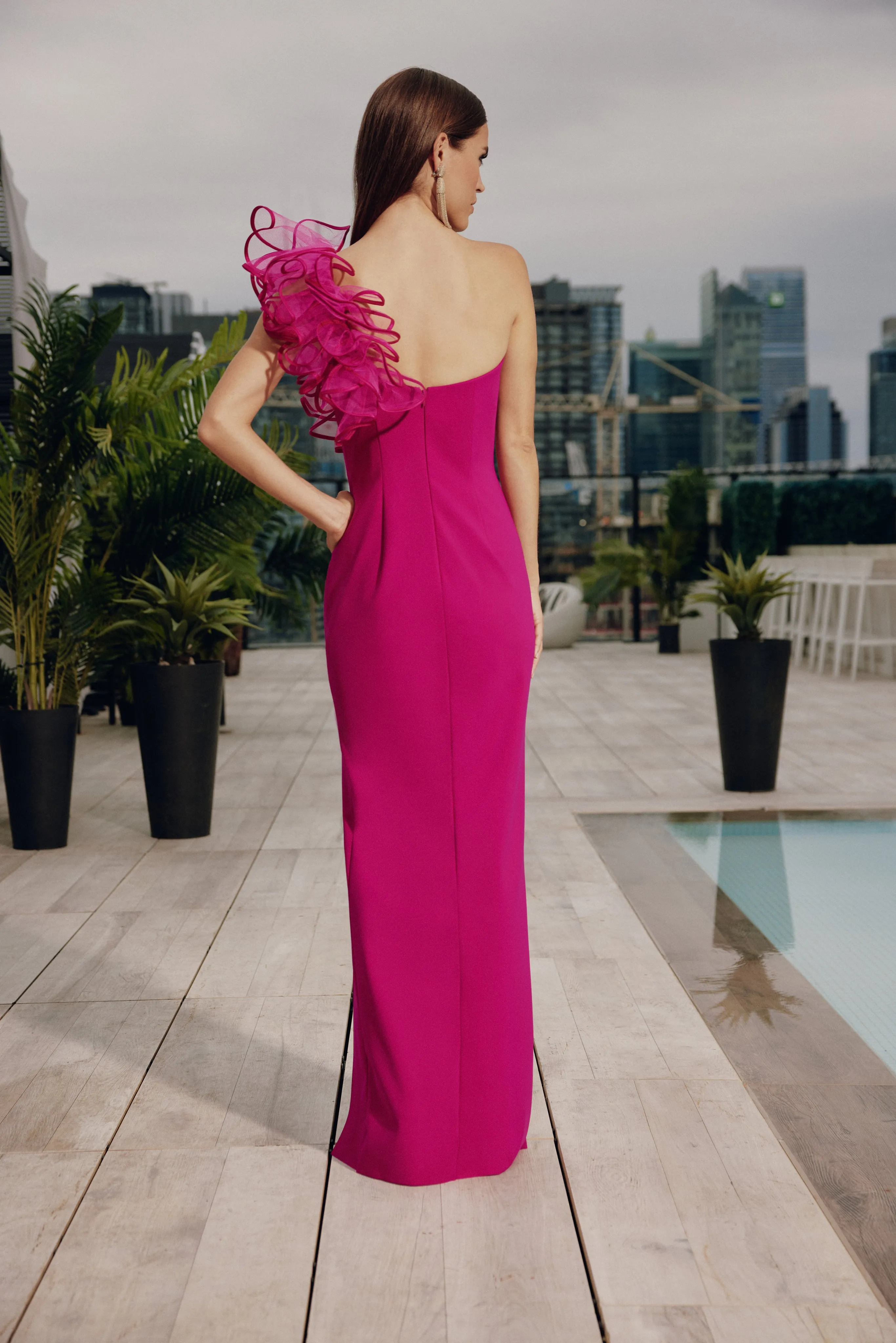 FRASCARA Paris Gown - Pink Rose sold by Bonvion product image thumbnail 2