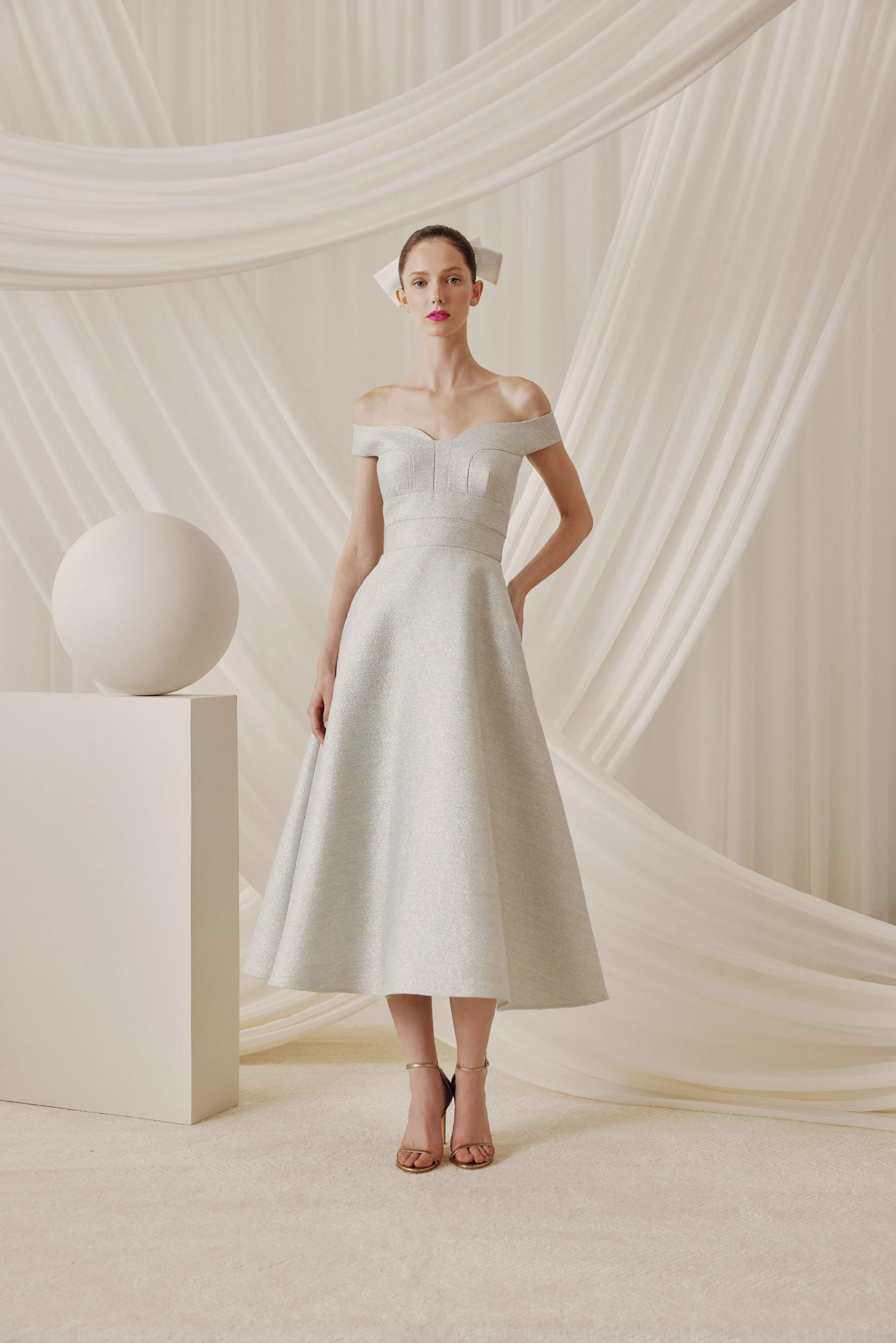 AUDREY+BROOKS Azalea Gown - Ice Blue sold by Bonvion