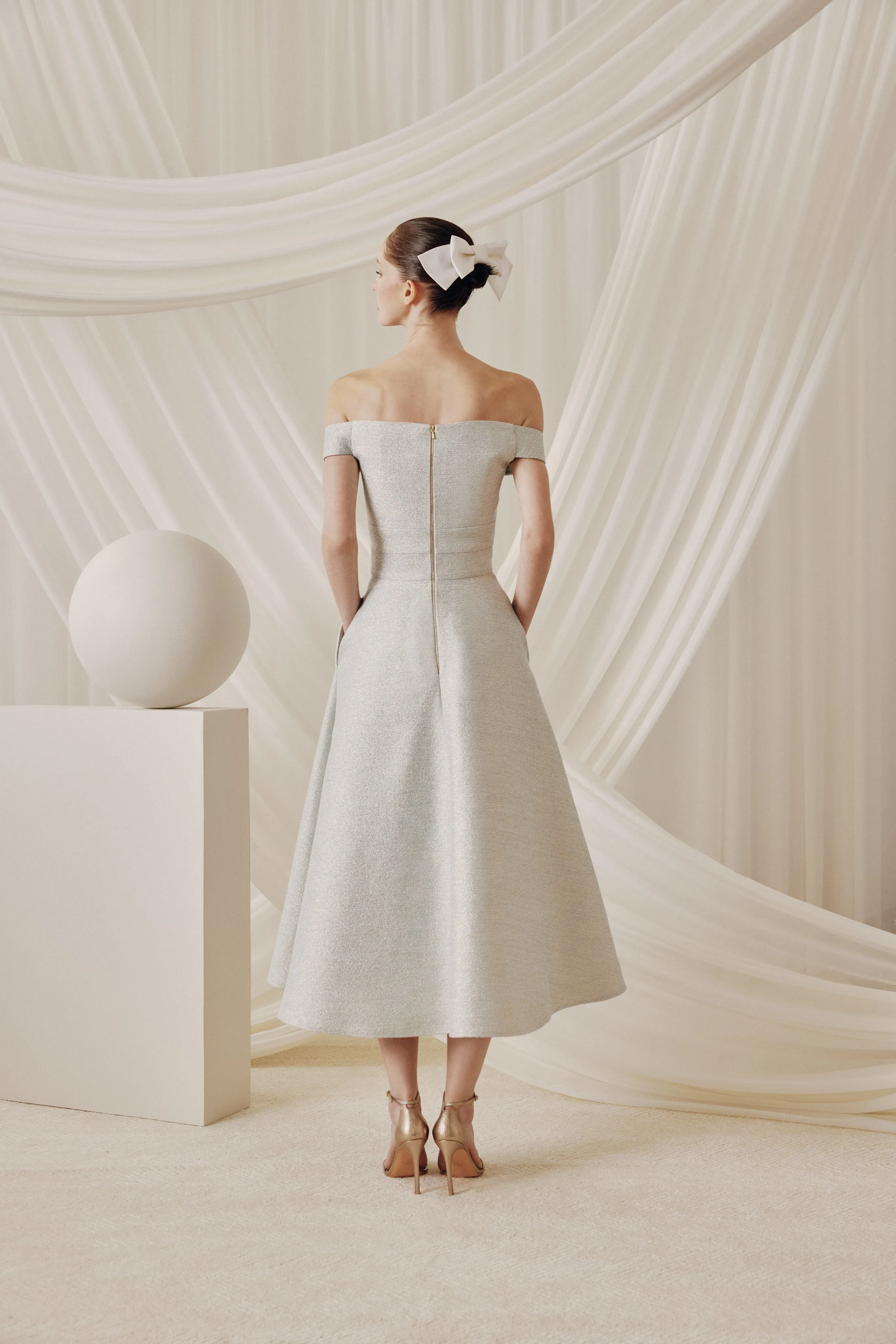 AUDREY+BROOKS Azalea Gown - Ice Blue sold by Bonvion product image thumbnail 2