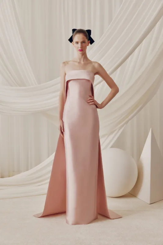 AUDREY+BROOKS Theodora Gown - Pink sold by Bonvion