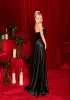 NICOLETTA Milana Gown - Black sold by Bonvion
