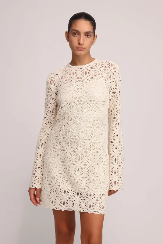 SABINA MUSAYEV Millena Dress - Ivory sold by Bonvion