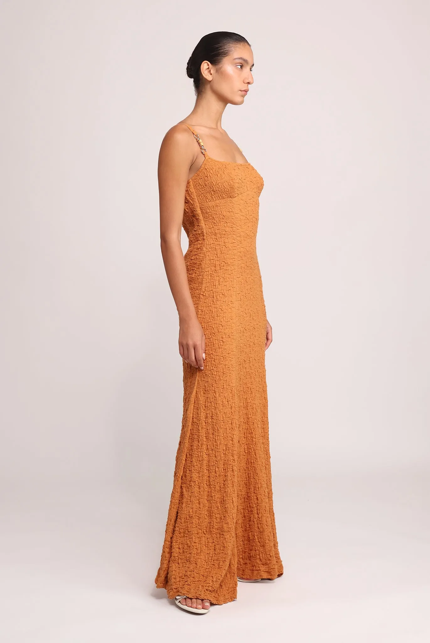 SABINA MUSAYEV Kosmo Dress - Rust sold by Bonvion product image thumbnail 2