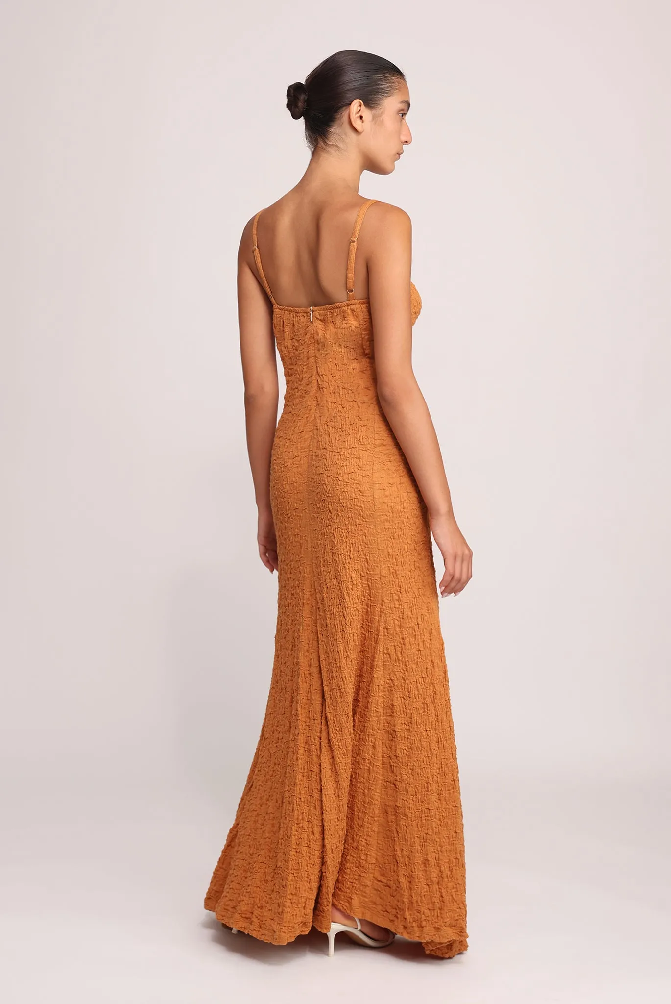 SABINA MUSAYEV Kosmo Dress - Rust sold by Bonvion product image thumbnail 3