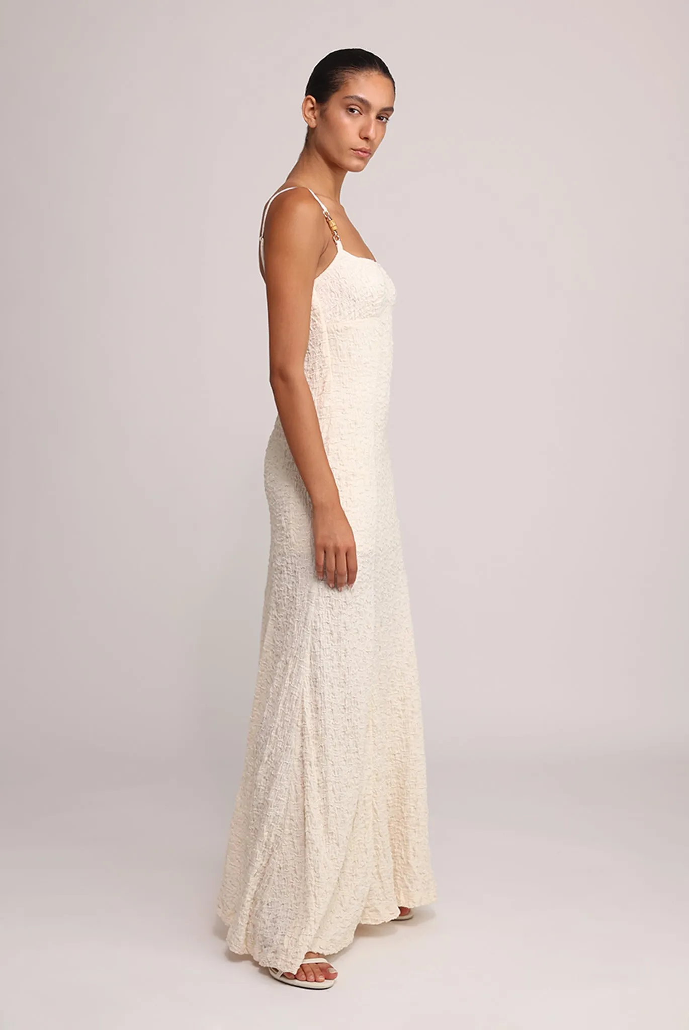 SABINA MUSAYEV Kosmo Dress - Ivory sold by Bonvion product image thumbnail 2