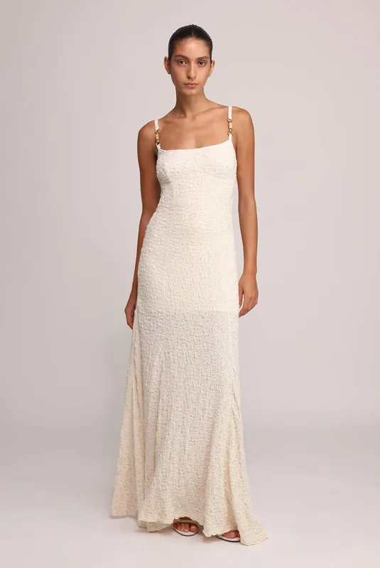 SABINA MUSAYEV Kosmo Dress - Ivory sold by Bonvion