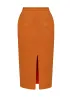 ANDREA IYAMAH Alu Skirt - Canteloupe sold by Bonvion