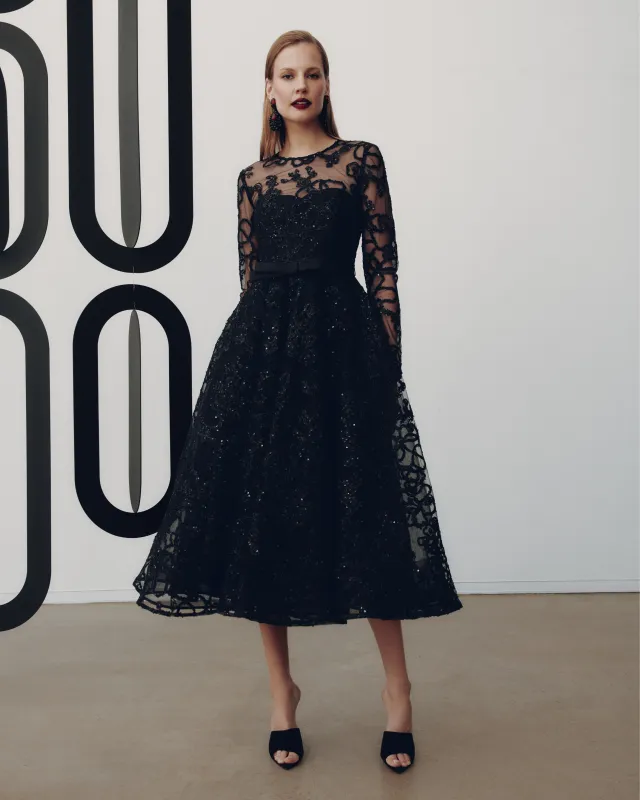 FRASCARA Remy Gown - Black sold by Bonvion