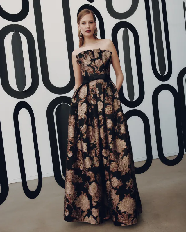 FRASCARA Gia Gown - Bronze Pink sold by Bonvion