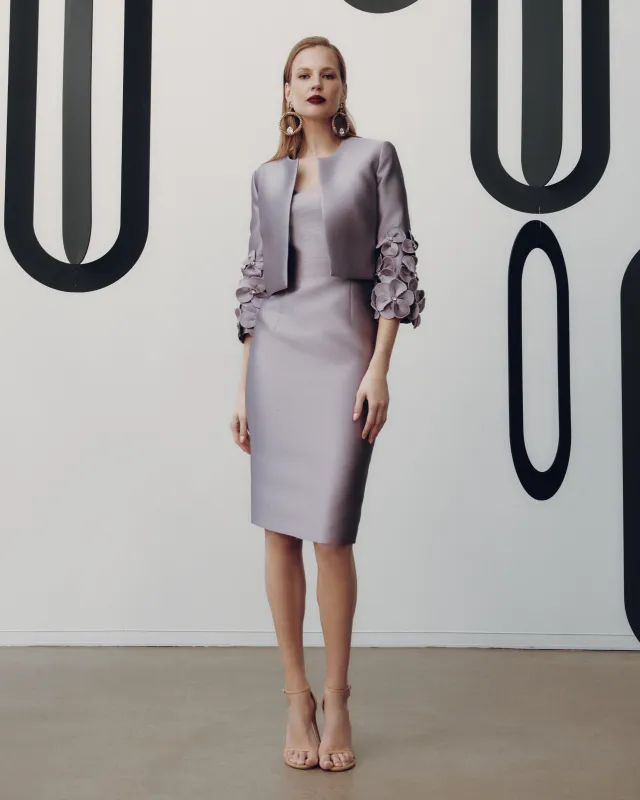 FRASCARA Lucia Gown and Jacket set - Lavender sold by Bonvion