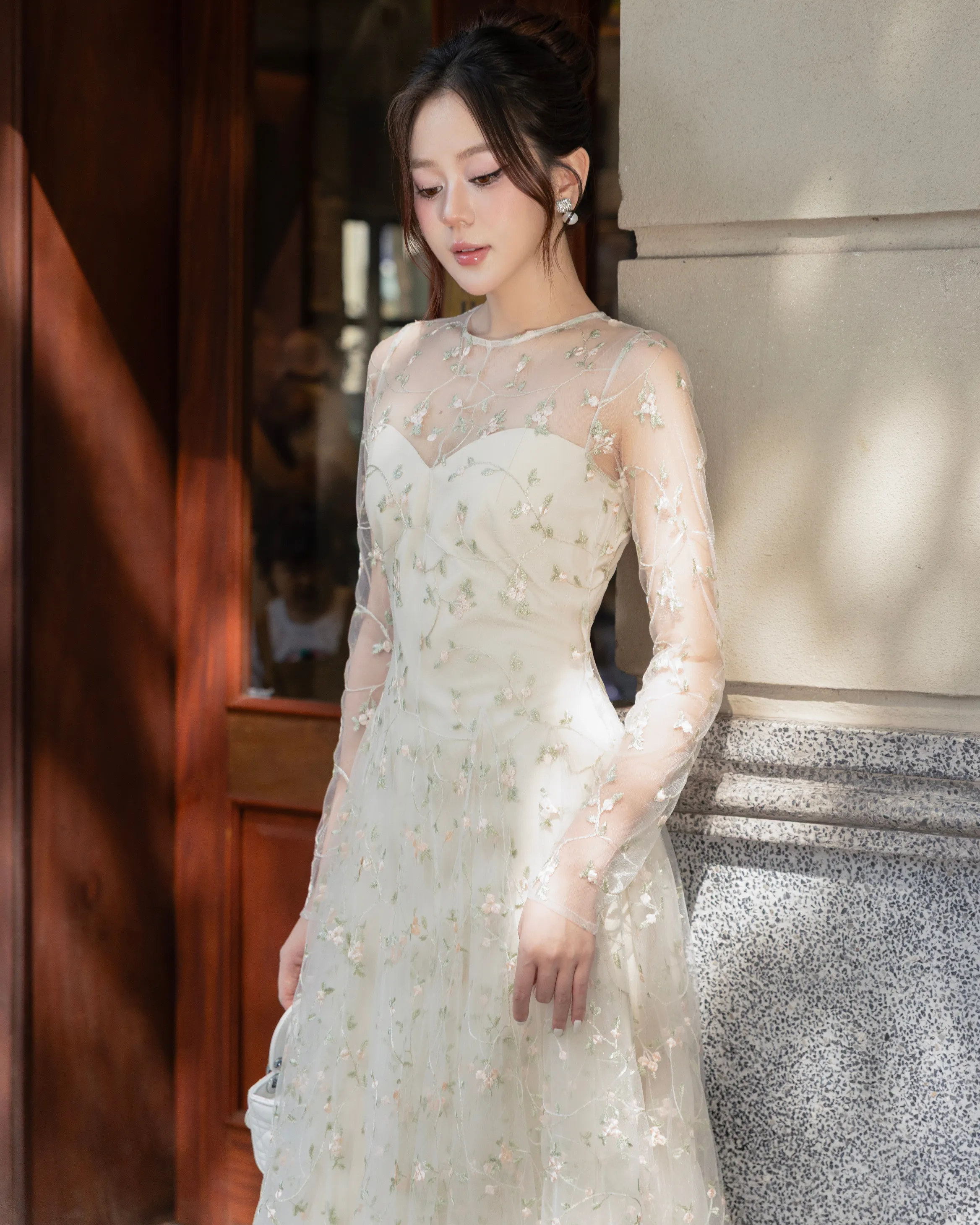 CHITAL Shaikha Gown - Beige sold by Bonvion product image thumbnail 4