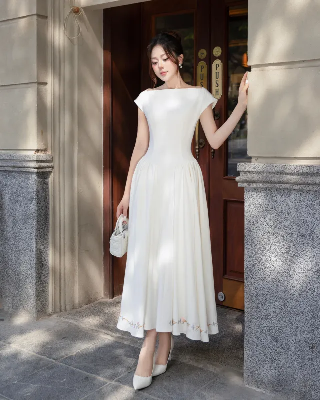 CHITAL Amara Gown - Ivory sold by Bonvion