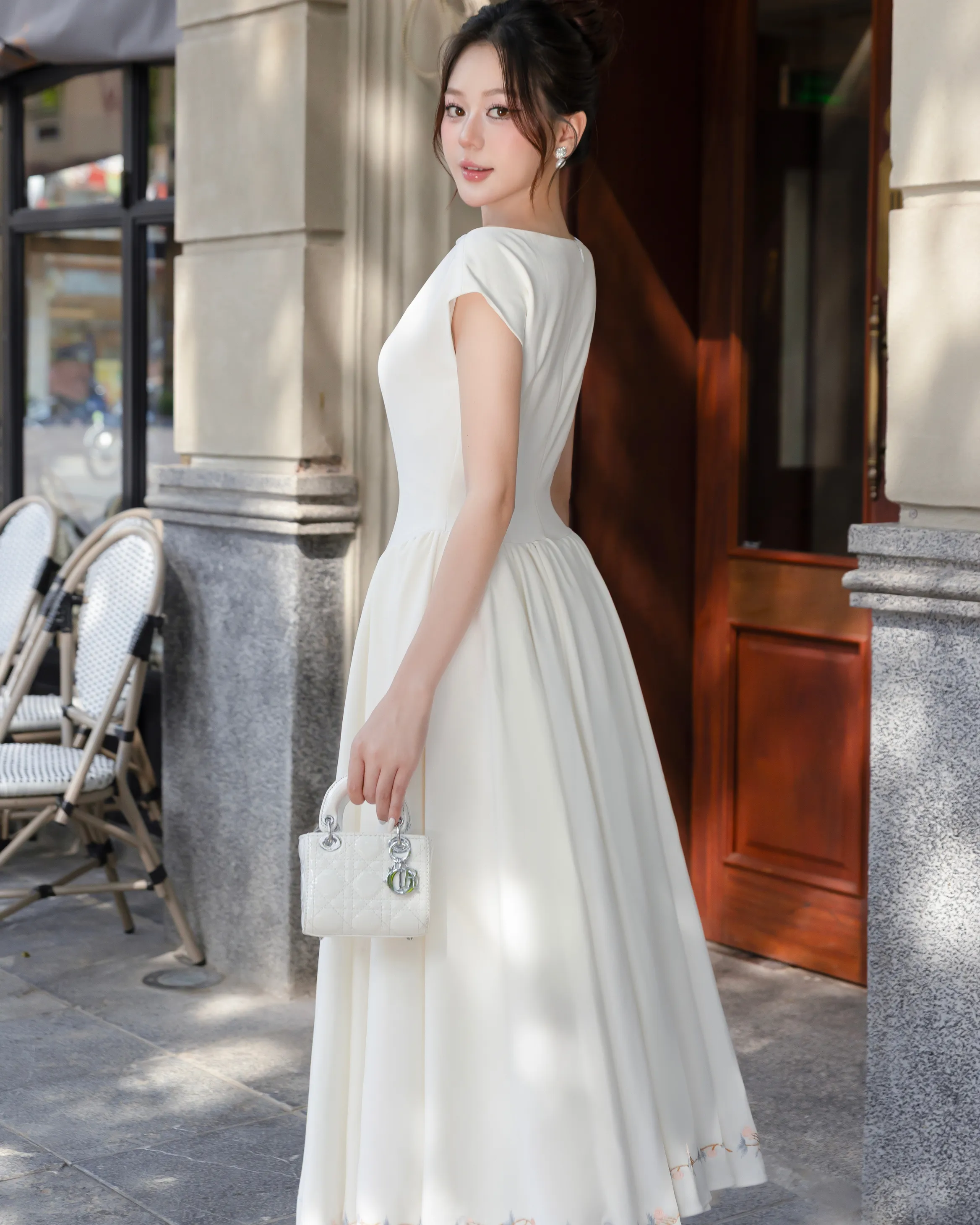 CHITAL Amara Gown - Ivory sold by Bonvion product image thumbnail 2