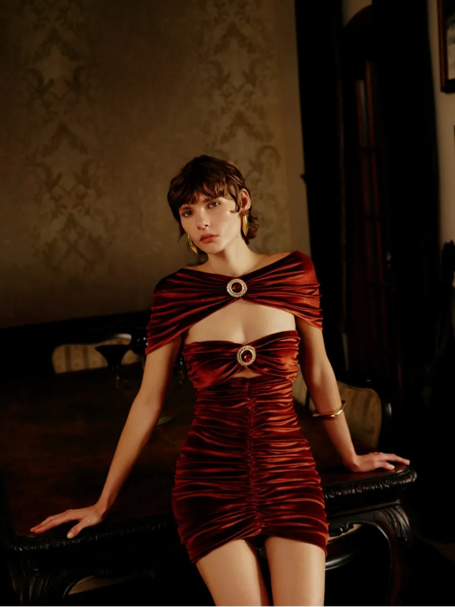 GIGII'S Verona Dress - Copper sold by Bonvion product image thumbnail 3