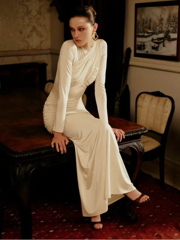 GIGII'S Como Dress - Ivory sold by Bonvion