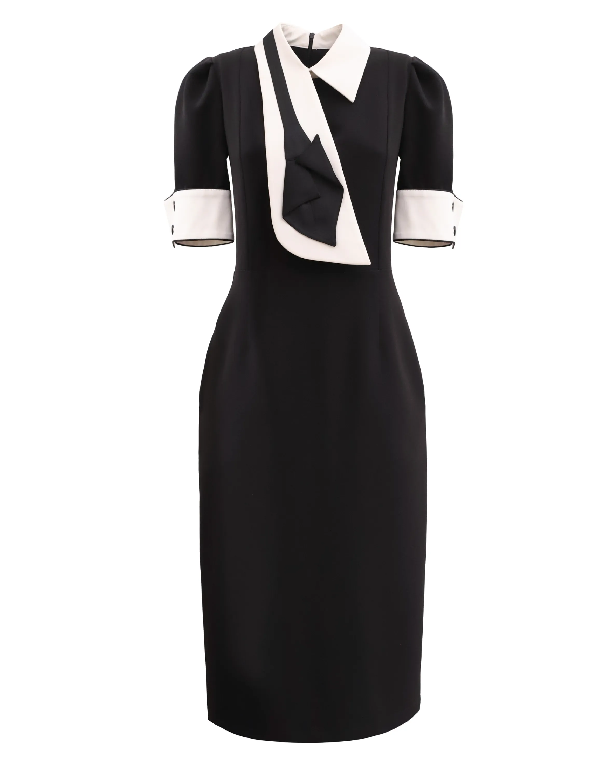 JULIA ALLERT Formal Fitted Dress - Black sold by Bonvion