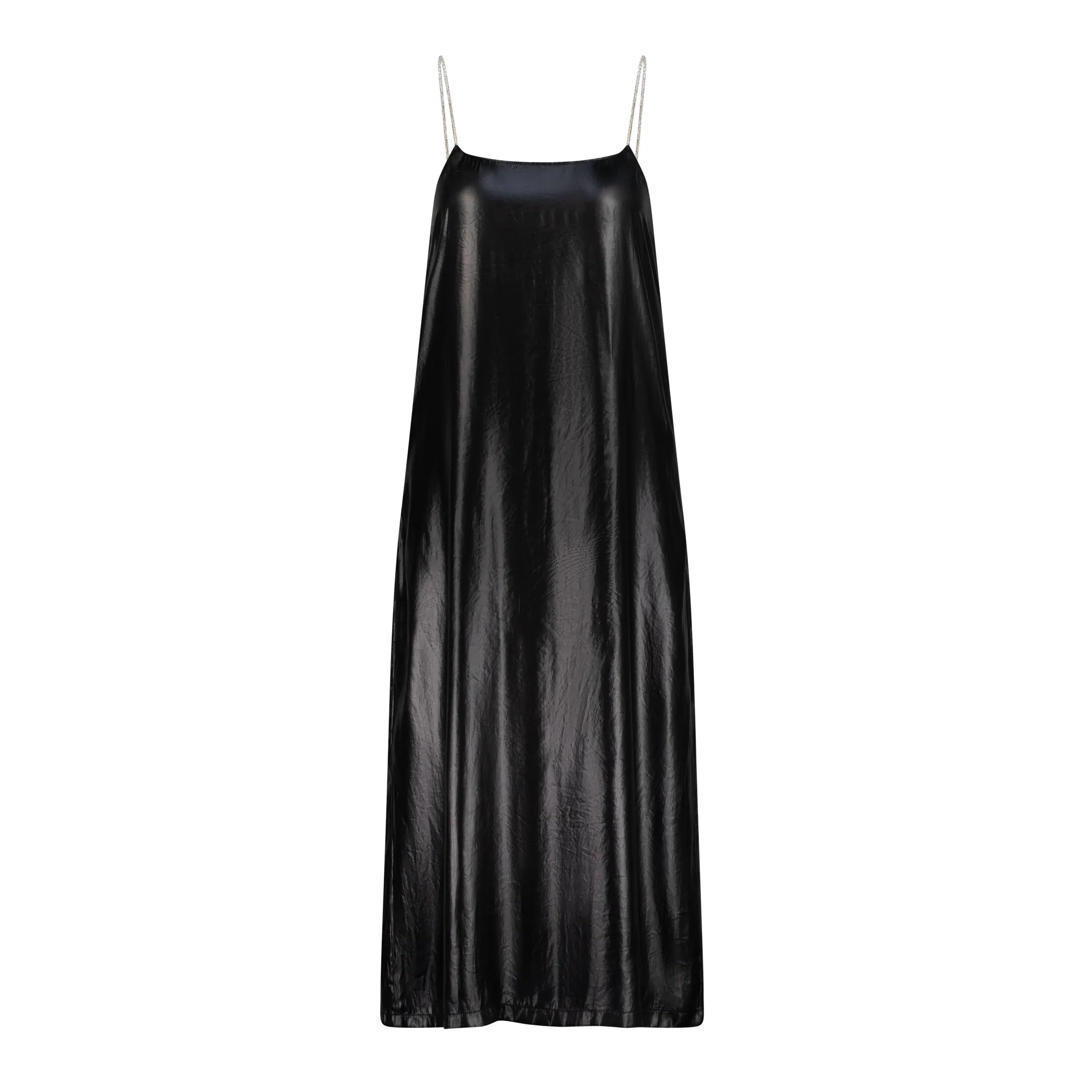 ÚCHÈ Slip Midi Dress - Black sold by Bonvion
