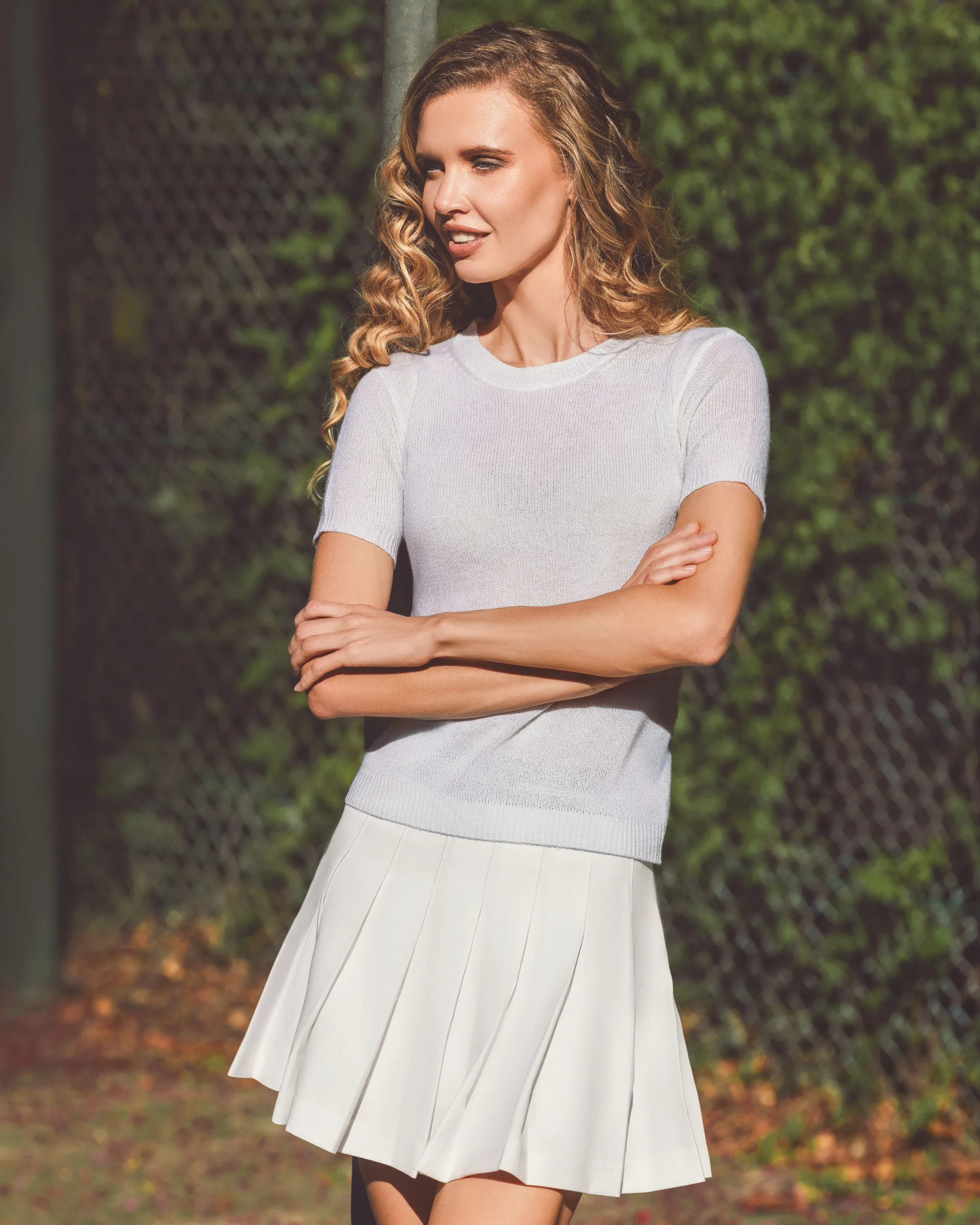 GIA BARDOT Dianne T-shirt - White sold by Bonvion