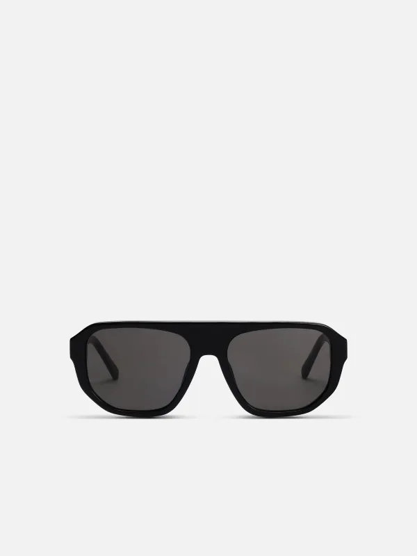 ALAN HAMMOND Perre Sunglasses - Black / Grey sold by Bonvion