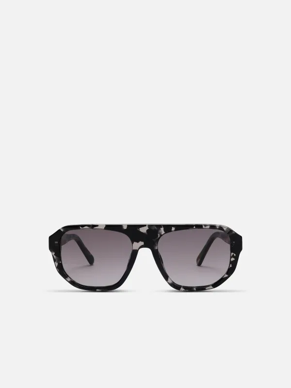 ALAN HAMMOND Perre Sunglasses - Havana / Grey sold by Bonvion