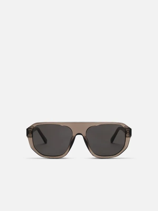 ALAN HAMMOND Perre Sunglasses - Grey / Grey sold by Bonvion