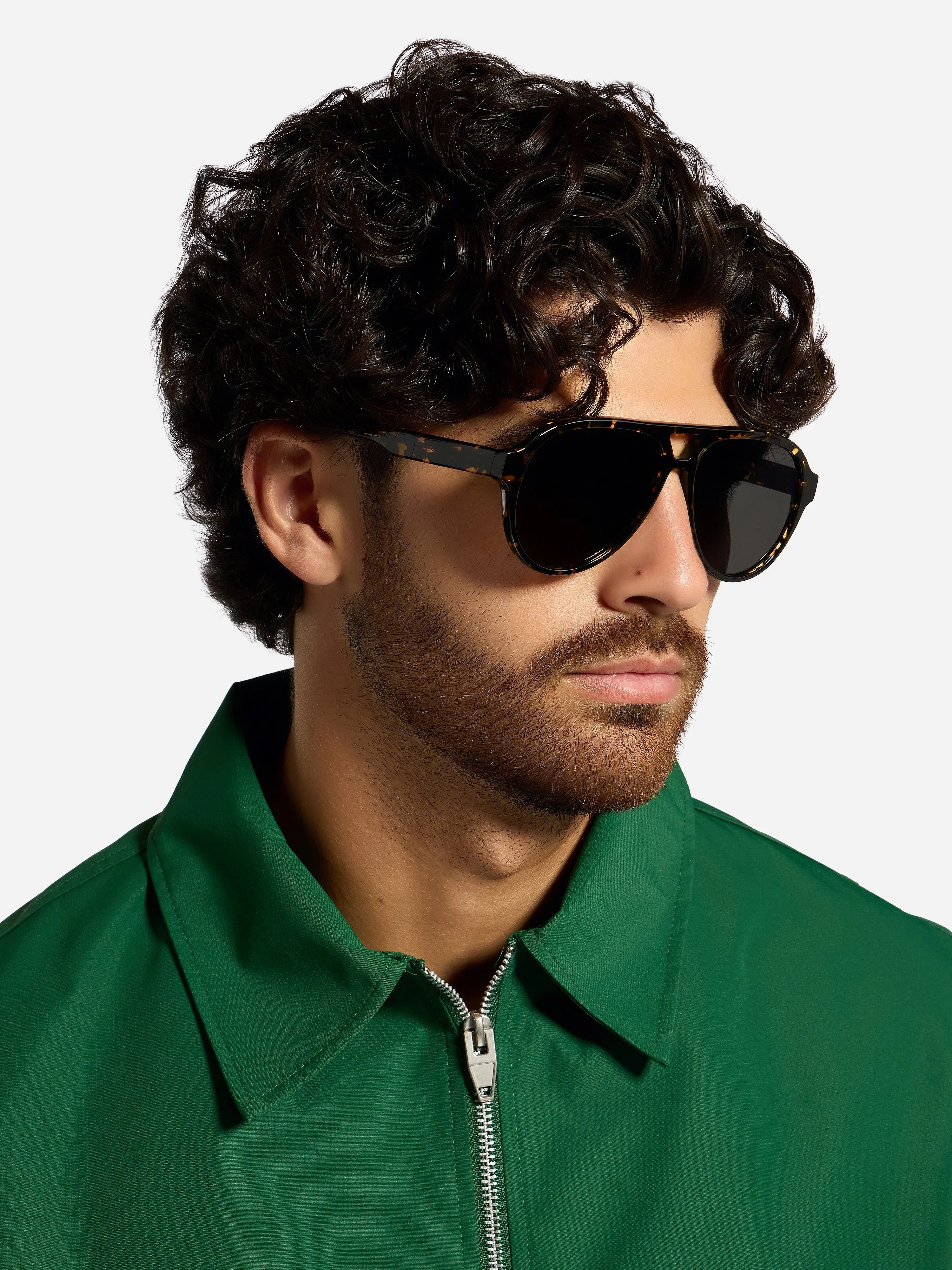 ALAN HAMMOND Venture Sunglasses - Havana / Grey sold by Bonvion product image thumbnail 5
