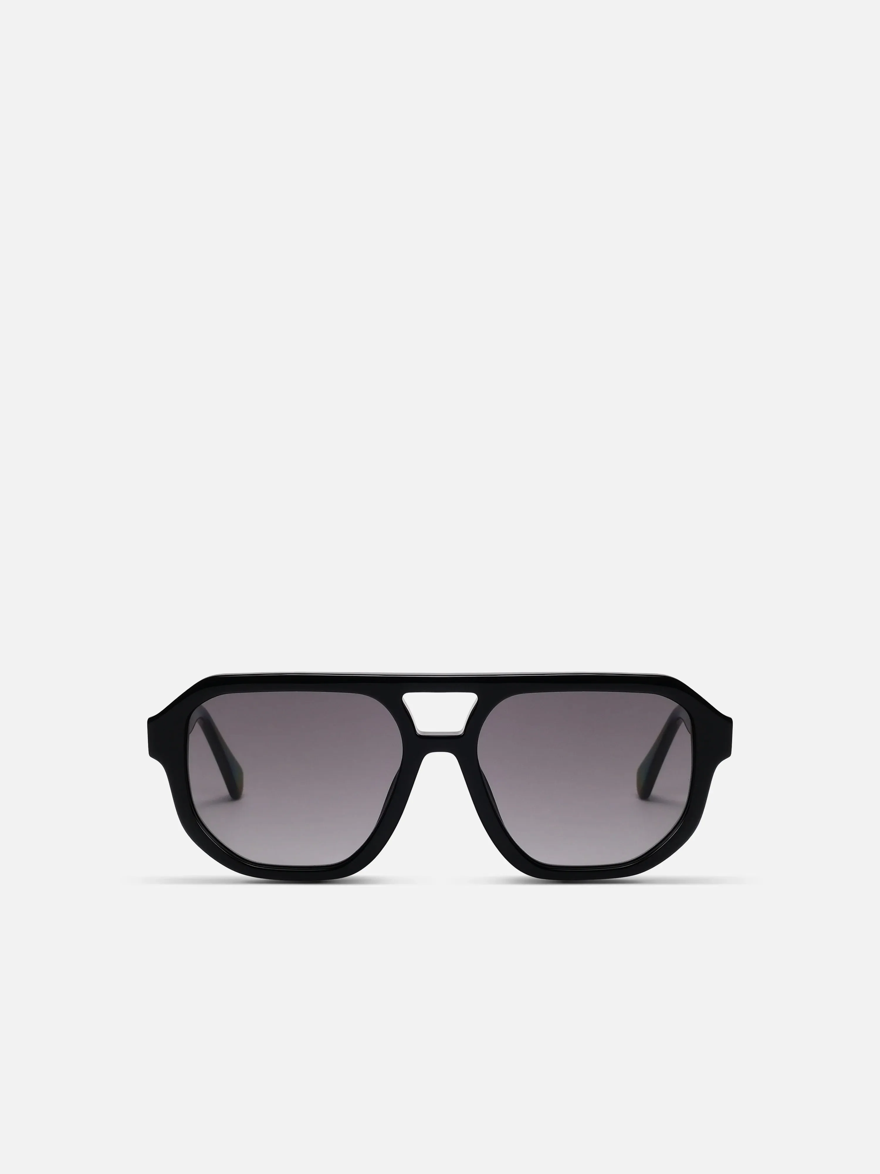 ALAN HAMMOND Olea Sunglasses - Black / Grey Gradient sold by Bonvion