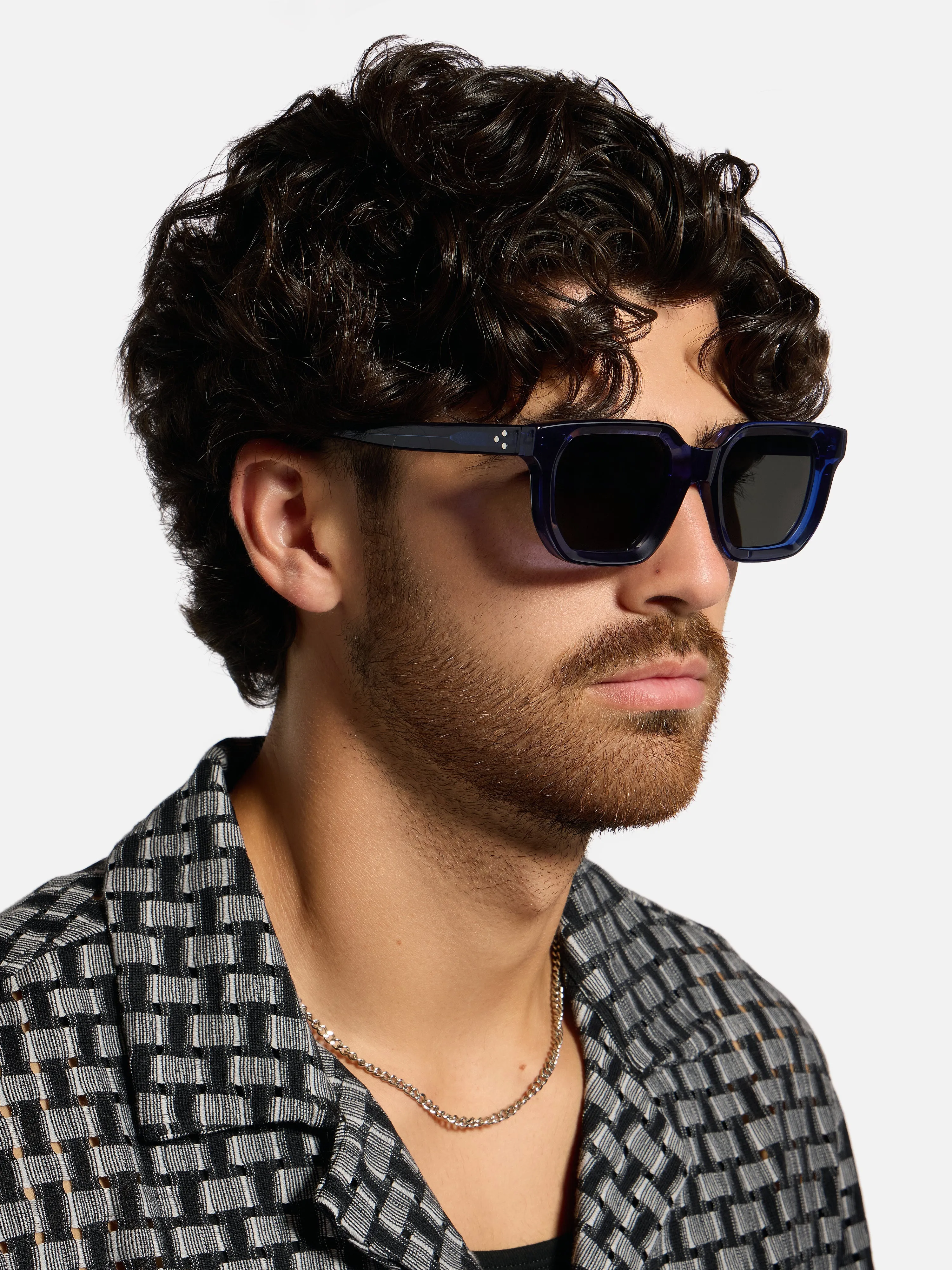 ALAN HAMMOND Ardmore Sunglasses - Blue / Grey sold by Bonvion product image thumbnail 5