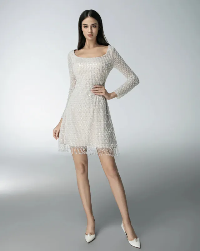 JessieQ Lucia Dress - White sold by Bonvion